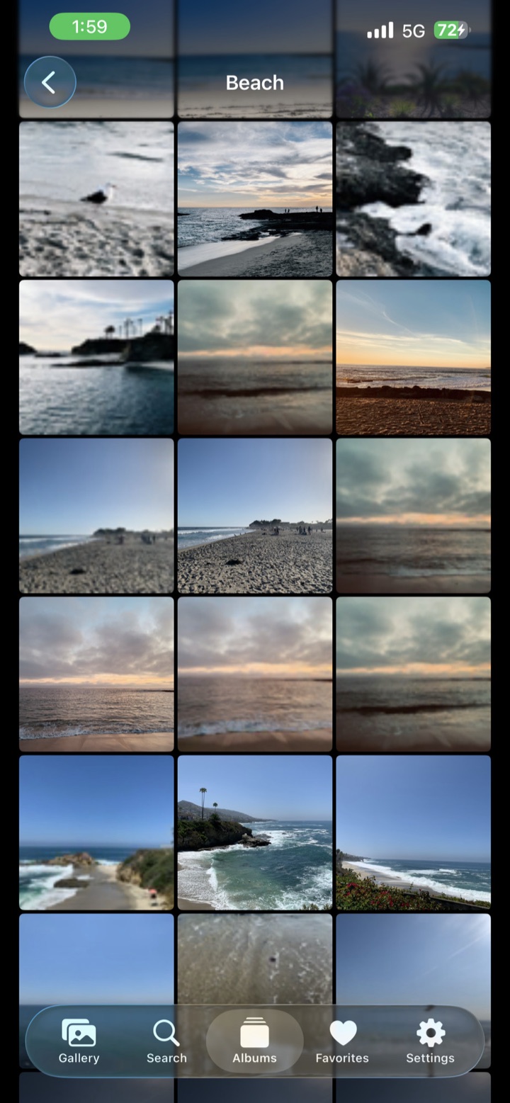 Beach smart album